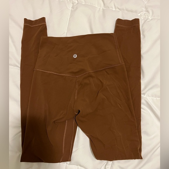 lululemon athletica Pants - Copper Brown Align Leggings 28 Inch - Size 4